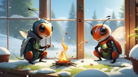 The Ant and the Grasshopper